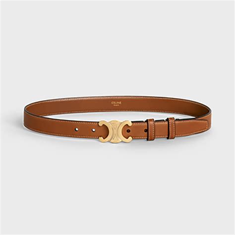 celine belt brown|Celine belt size comparison.